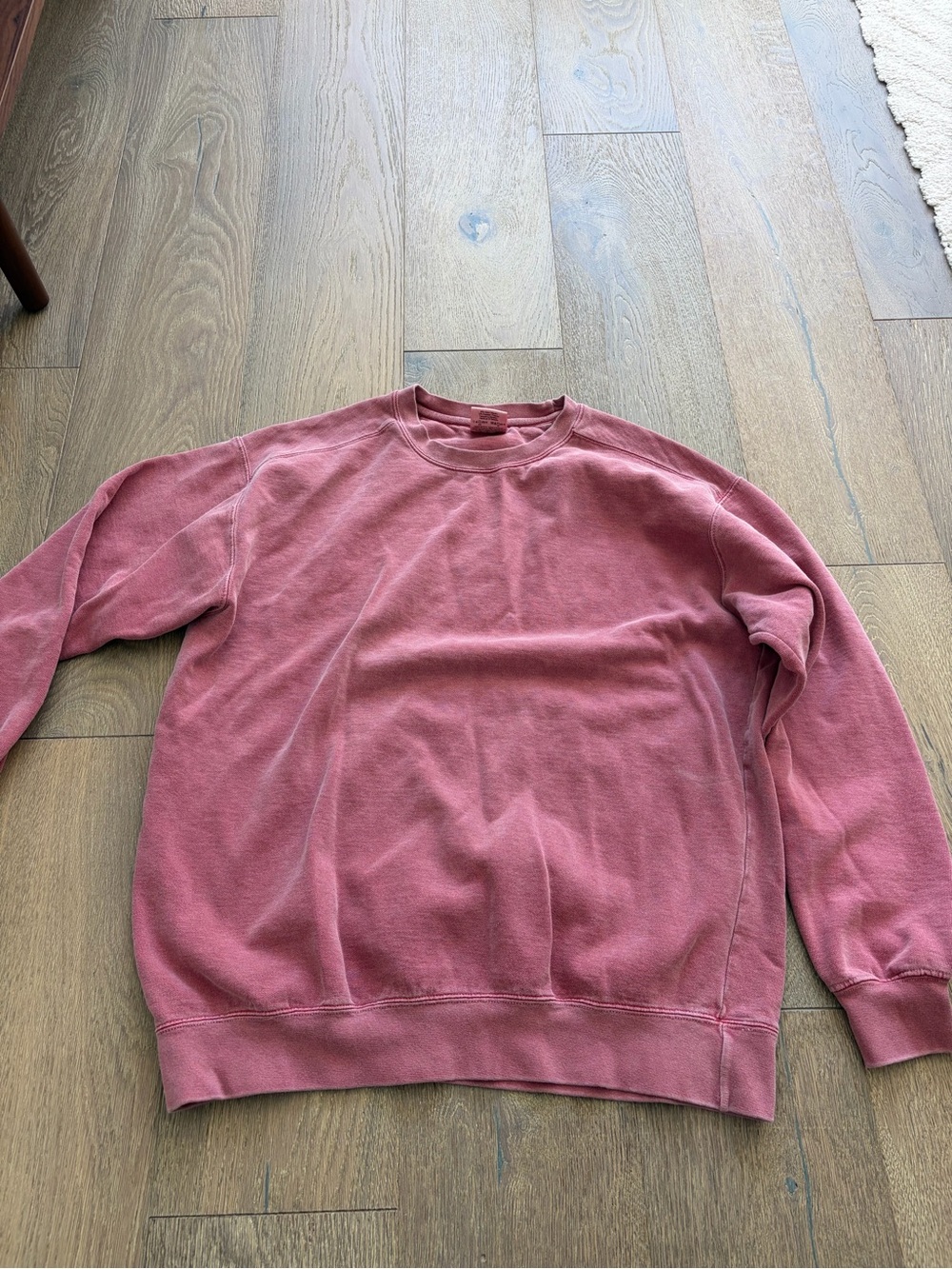 Comfort Colors Crewneck Sweatshirt - pink rose